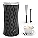 Electric Milk Frother and Heater, Keenstone Milk Steamer for Hot and Cold Milk Foam with Silent Operation for Coffee, Latte, Cappuccino, Hot Chocolate (Frothing 115ML/Heating 250ML)