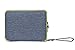 BUBM Handbag Double Layer Travel Cable Cord Gadget Gear Storage Electronics Accessories Organizer Bag Phone Pad Pouch (Large, Blue and Green)