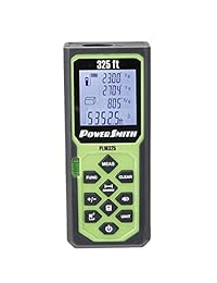 powersmith plm325 325 ». Weather Prueba Medidor láser