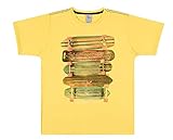 Tween Boy T-Shirt Graphic Tee Kids Skater Clothes Pulla Bulla 12-14 Years - Sun