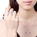 Cutesmile Fashion Jewelry 925 Sterling Silver Fish Mesh Wedding Ring for Women (9)