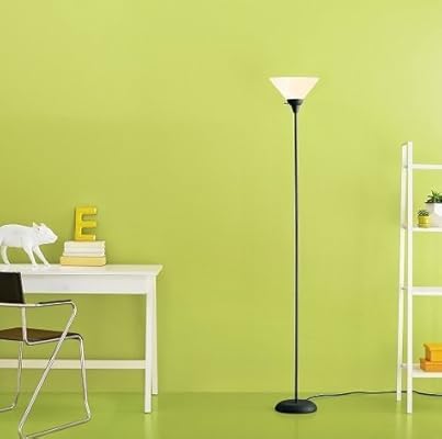 Room Essentials Torchiere Floor Lamp Black Amazon Ae Bestbuy Store