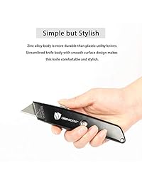 orientools Classic 2 Pack retráctil Zinc utilidad Juego de cuchillos