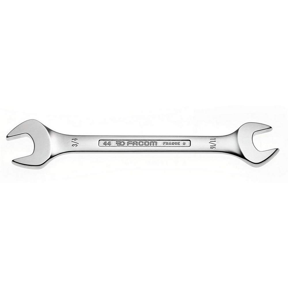 FACOM Open-End Spanner SW1/2 Inch X9/16 Inch 177 mm LG, 1 Piece, 44.1/2X9/16