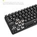 DREVO Excalibur 84-Key Cherry MX Switch Full Metal Mechanical Gaming Keyboard Cherry MX Brown Switch with Specially Coated Keycaps Black Edition