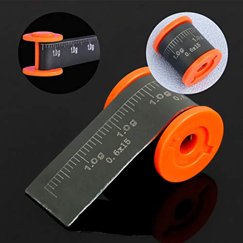 Weiche Blei Streifen 5 Rollen 0,6 MM Angeln Sinkers Clip Tackleangelzubehör Lead Sheet Bleiblechstreifen Bleie Gewichte Zubehör Tackle – Bild 8