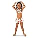 Disney Moana Swimsuit for Girls - 2-Piece White