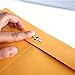 Offitecture 9 x 12 Clasp Envelopes with Deeply Gummed Flaps, 28 lb Brown Kraft, 50-Pack