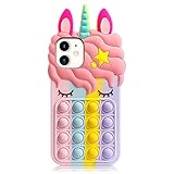 WOLLONY Phone Case for iPhone 12 Pro Case Kawaii
