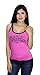 Harley-Davidson Womens H-D Inset Raw Edge Foil Print Pink Sleeveless Tank