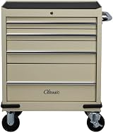 Hilka CL4DT 4 Drawer Classic Trolley 26" Tool Chest Ball Bearing Slides Lockable view 3