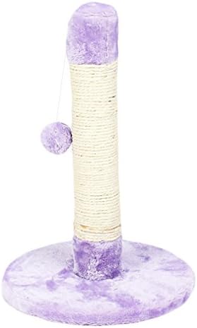 Blytieor Pet Cats Scratching Post Ultimate Scratching Post Durable Cat Scratcher (Purple)