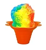 Flower Cups for Serving Shaved Ice or Snow Cones 4 oz, Case of 500