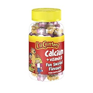 L’il Critters Calcium Gummy Bears with Vitamin D-200 Bears 60