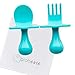 Grabease Baby & Toddler Utensils - Spoons & Forks - BPA-Free & Phthalate-Free, Cutlery Set for Baby & Toddler