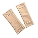 1 Pair Elastic Compression Arm Sleeves Shaper Sleeve Protective Upper Arms Shaper Sleeve for Sport Fitness (Beige)