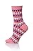 Womens Winter Super Soft Fleece Lining Fuzzy Knit Stockings-Warm Snowflake Christmas Knee Highs Slipper Socks, One size, C