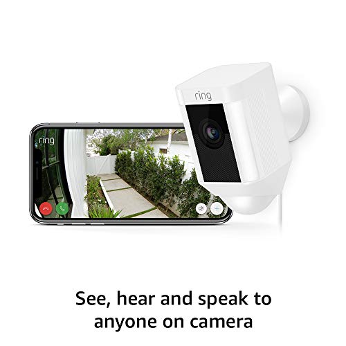 ring spotlight cam alexa