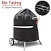 Patiassy 3 Layers Weber Kettle Grill Cover for Round Charcoal Grills 26.5