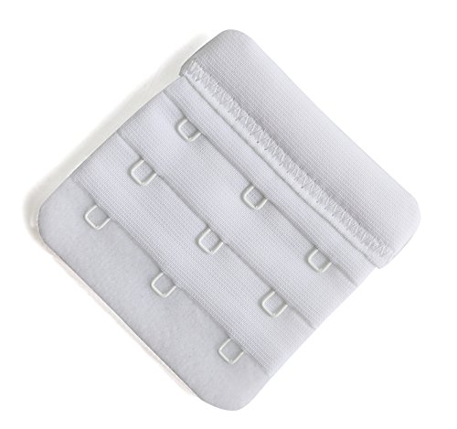 Bra Extender 3 Hook Lady Women Bra Strap Extenders Soft Comfortable Pack of 3 - Thumbnail 3