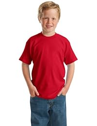 Hanes Boys ComfortBlend EcoSmart 50 50 camiseta de algodón   poliéster