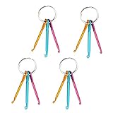 GOOTRADES 3 Sizes/set Aluminum Crochet Hooks Knitting Needles Craft Yarn 3-5mm (4 Sets)