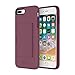 Incipio IPH-1503-PLM Apple iPhone 7 Plus / 8 Plus Stowaway Credit Card Hard Shell Case with Silicone Core - Plum