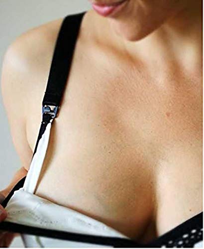 The Dairy Fairy Rose Hands-Free Pumping and Nursing Bra, Feminine, Soft, Wireless, Breathable and Adjustable Breastfeeding Bra - Nurse, Pump and Multitask Day or Night, Fits All Pump Brands