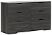 South Shore Holland 6-Drawer Double Dresser, Gray Oak