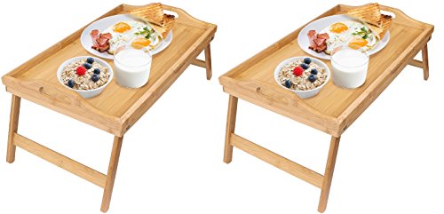 Greenco-Bamboo-Foldable-Breakfast-Table-Laptop-Desk-Bed-Table-Serving-Tray