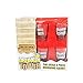 BESTOMZ Stacking Building Tower Drinking Game Wooden Blocks with Drinking Commands
