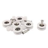 uxcell V Groove Roller Sliding Window Gate Pulley