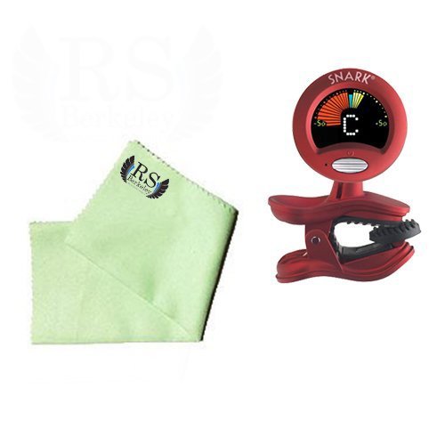 Euphonium Tuner Pack - Snark SN2 All Instrument Tuner/Metronome Includes Bonus RS Berkeley Euphonium Cleaning Cloth & Dizzy Gillespie Valve Oil
