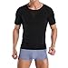Derssity Mens Body Shaper Slimming Shirt Tummy Waist,Compression Top Slim Muscle Tank Shapewear