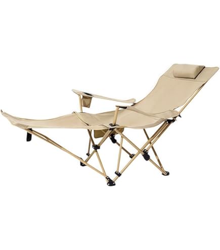 Reclining Chair Folding Chairs With Leg Rest Camping Folding Chair