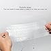 Macbook Air Keyboard Cover, Ultra Thin Transparent Keyboard Protection for Macbook Pro 13