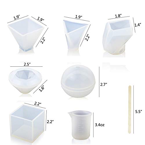 4 Silicone+Diamond+Triangular+Decorative+Paperweight