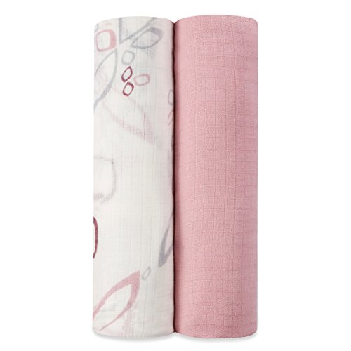 aden silky soft swaddles 2 pack