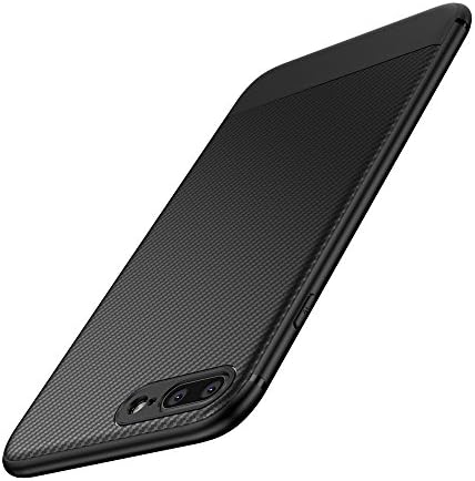 iPhone 8 Plus Case, iPhone 7 Plus Case, Aipa iPhone 7/8 Plus Case Shock Absorption Anti-Scratch Ultra-Compact Carbon Fibre Stripes Case Comfortable Handle Perfect Fit iPhone 7/8 Plus (Black)