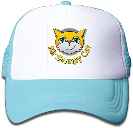 Mr Stampy Cat Girls Adjustable Mesh Trucker Cap Stars Cotton Bucket Cap