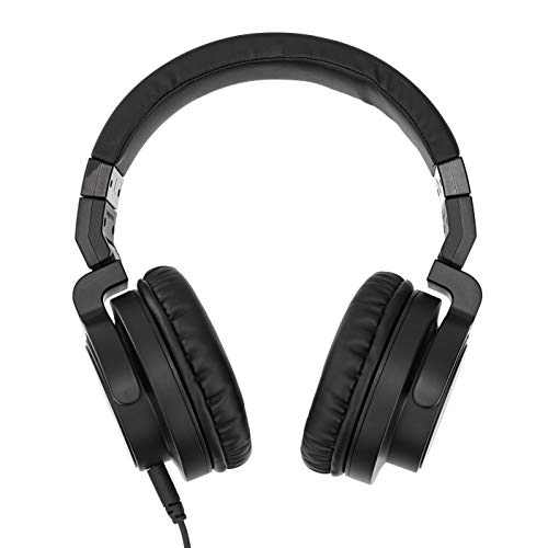 Amazon Basics OverEar Studio Monitor Headphones Black Pricepulse
