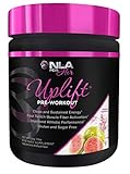 NLA for Her - Uplift - Pre-Workout Energy - Provides Clean/Sustained Energy, Supports Athletic Performance, Helps Fast Twitch Muscle Fiber Activation - Guava Passion - 212 Grams