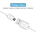 Maxdot 25 ft Power Extension Cable Compatible with Blink Cam, Wyze Cam, YI Dome Home Cam, Nest Cam Indoor, Zmodo Cam, Furbo Dog Home Security Camera, Cable Clips Included (1 Pack)
