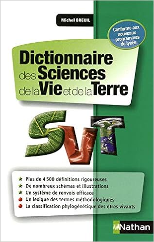 Dictionnaire Sciences Et Vie De La Terre Amazon Fr Breuil Michel Breuil Michel Livres