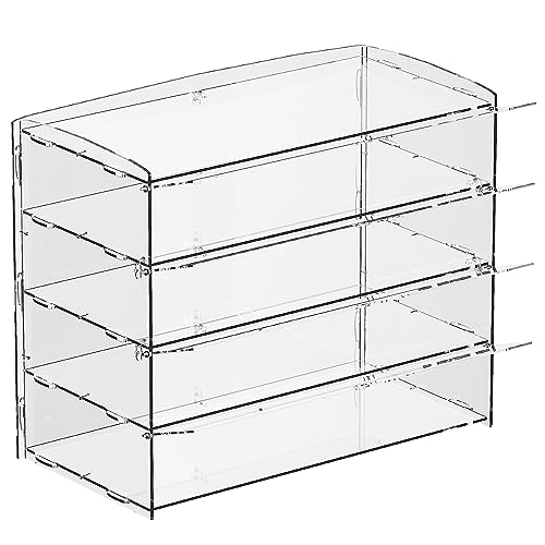 Luobao Acrylic Bakery Display Case,Acrylic Pastry Case,Donut Cabinet,Countertop Cases For Bakery, Deli