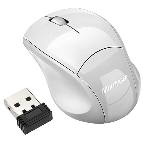 Mouse Sem Fio Ski Ice Nano Usb Mo145 Multilaser