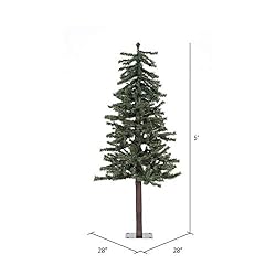 Vickerman 5' Natural Alpine Artificial Christmas