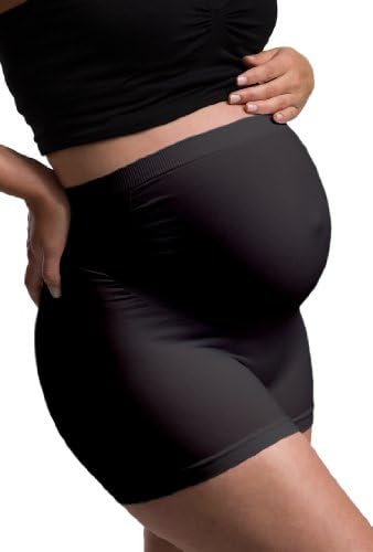 Amon Maternity Women's Beattitude Skivvies, Medium, Black