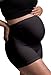 Amon Maternity Women's Beattitude Skivvies, Medium, Black