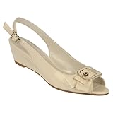 Etienne Aigner Women's 'Utari' Slingback Sandals (11M, Pale Ivory)